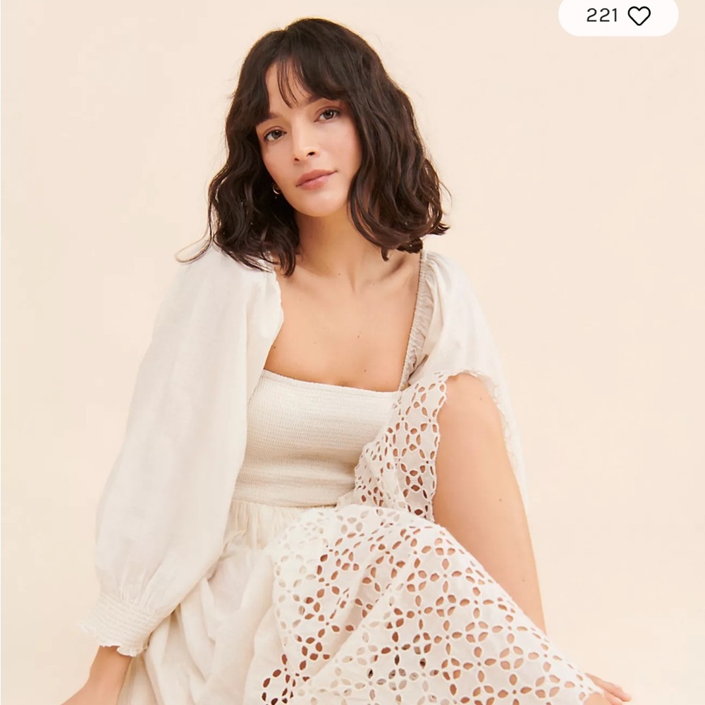 FP Movement by Free People Cream Dress